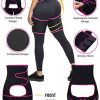 FeelinGirl Neoprene Sweat Thigh Trimmers High Waist
