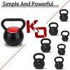 【10-40LBS】Kettlebell Weights Sets,Adjustable Kettle Bells