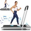 Treadmills for Home,Under Desk Folding Treadmill,2-in-1 Running
