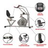 Sunny Health & Fitness Magnetic Recumbent Exercise Bike