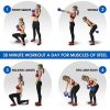 Yes4All Vinyl Coated Kettlebell Weights Set