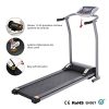 Folding Treadmill, Electric Running Machine with LCD Monitor