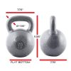 WF Athletic Supply Hammerstone Cast Iron Kettlebell