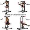 JEMPET Dip Stand Power Tower-Pull Up Home Gym