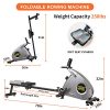 Folding Magnetic Rowing Machine SNODE