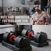 Fitness at Home or Gym Adjustable Dumbbells Set