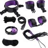 14HAO Purple 11-Piece Gift Yoga Exercise Rope Set – Safe, Comfortable & Discreet