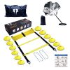 LYKAN FIT Agility Ladder Speed Parachute Speed Cones Training Kit