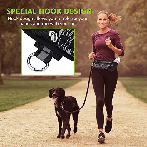 Running Belt Waist Pack with Water Bottle Holder Fanny Pack
