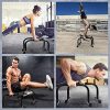 XL Push Up Stands - Parallettes Dip Bars for Versatile Bodyweight Training at Home or Gym