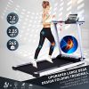 FUNMILY Folding Treadmill, 2.25HP Electric Portable Treadmill