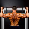 IRON AGE Pull Up Bar for Doorway - Angled Grip Home Gym Exercise Equipment