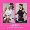 Sweet Sweat Waist Trimmer for Men & Women Black/Pink