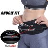 USHAKE Gear Running Belt with Extender, Bounce Free Pouch Bag
