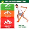 Exercise Resistance Band Set of 3 Long Fitness Stretch