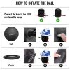 Trideer Ball Chair – Exercise Stability Yoga Ball with Base for Home
