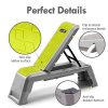 leikefitness Multifunctional Aerobic Deck with Cord Workout Platform