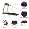Unleash Your Home Workouts: Electric Slim Folding Treadmill | Space‑Saving Fitness!
