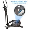 SNODE Magnetic Elliptical Trainer Exercise Machine Heavy Duty