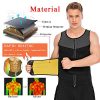 NINGMI 2 in 1 Sauna Vest and Waist Trainer for Men