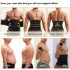 TAILONG Mens Waist Trimmer Belt Neoprene Waist Trainer