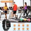 Heart Rate Sleep Monitor Blood Oxygen Meter Smartwatch