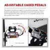 JOROTO Belt Drive Exercise Bike - Indoor Cycling Bike for Home