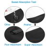 poshei Mens Headband (4 Pack), Mens Sweatband