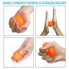 ALMAH Hand Grip Strength Trainer（4 Pack），Stress Relief Balls
