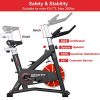 Home Gym Experience: Exercise Bike with Silent Belt Drive and Digital Monitor 🚴‍♀️💪