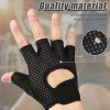 3 Pairs Ventilated Weight Lifting Gloves, Sports Gym Exercise