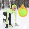 Geyoga 2 Pieces Women Ponytail Headband Fleece Ear