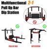 UMIKOOL Multi-Function Wall Mounted Pull Up Bar Dip Station
