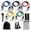Exercise Resistance Bands Set Perfect Muscle Builder for Arms, Back, Leg
