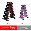 AKYEN A-Frame Dumbbell Rack Stand Only-5 Tier Weight Rack