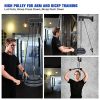 Odoland Wall Mount Forearm Wrist Roller Trainer