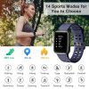 LETSCOM Smart Watch with Heart Rate Monitor