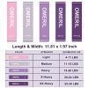 OMERIL Resistance Loop Exercise Bands Set – 5 Levels with Carry Bag & Instruction Guide