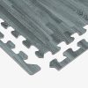 Forest Floor 3/8" Thick Printed Wood Grain Interlocking Foam Floor Mats