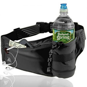 Athlé Running Fanny Pack with Water Bottle Holder