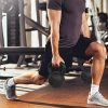 Iron Kettlebell Weights Set 50 lbs Strength