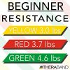 TheraBand - 20403 Resistance Band Set, Professional Latex Elastic Bands