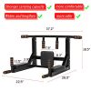 Jandecfit Pull Up Bar Wall Mounted Multifunctional Chin Up Bar
