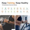 Waterproof Smartwatch with Heart Rate Monitor Blood Oxygen