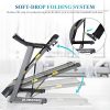 MaxKare Electric Folding Treadmill Auto Incline Running Machine