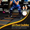 Big B Pro Sports Speed Agility Training Set - Includes 20 Foot Ladder