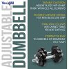 Yes4All Adjustable Dumbbells, 40.00 Pounds