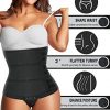 Waist Trainer Corset for Women Weight Loss with 3 Hot Trimmer Belts