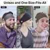 Vgogfly Sweat Headbands for Men Sweatbands Fitness Gym Yoga