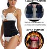 HOPLYNN Neoprene Sweat Waist Trainer Corset Trimmer Belt